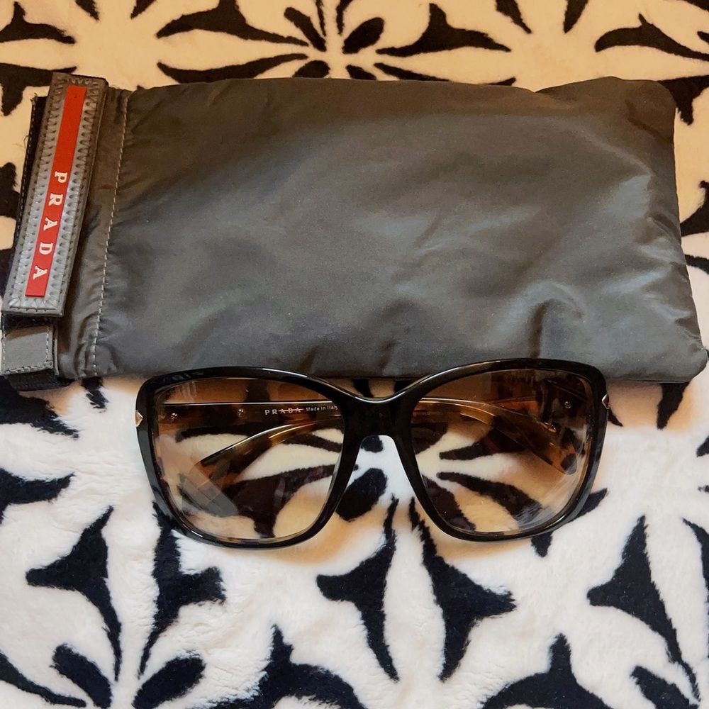 Authentic Prada sunglasses with pouch